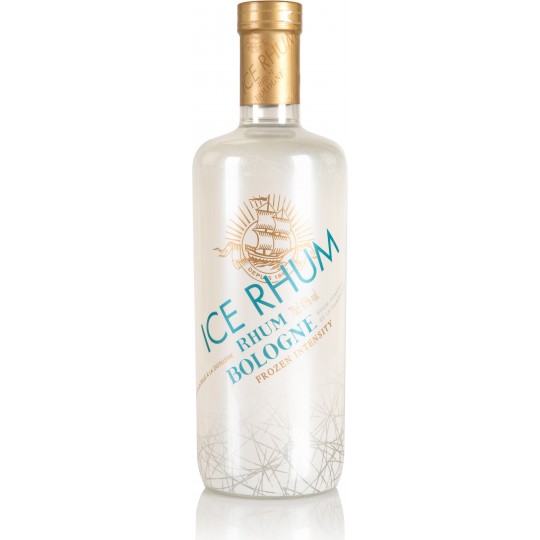 32 BOLOGNE - RHUM BLANC - ICE - 70CL - 45°