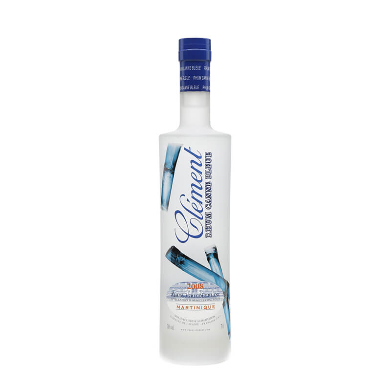 CLÉMENT – RHUM BLANC – CANNE BLEUE – MILLÉSIME 2008 – 70CL – 50° CLÉMENT – RHUM BLANC – CANNE BLEUE – MILLÉSIME 2008 – 70CL – 50°