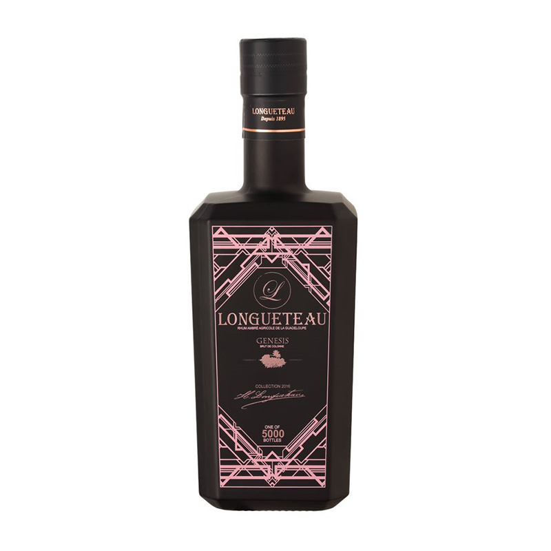 LONGUETEAU - RHUM AMBRÉ - GENESIS - BRUT DE COLONNE - 24 MOIS - 5000 EX ...