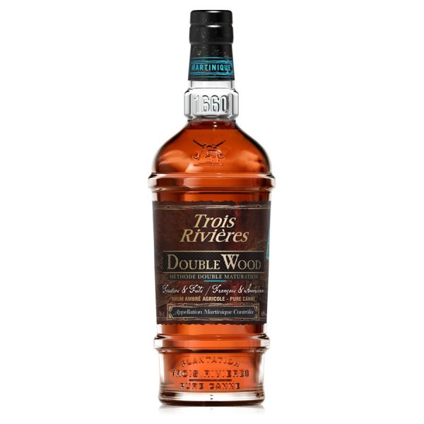 TROIS RIVIÈRES - RHUM AMBRÉ - DOUBLE WOOD - 70CL - 43°