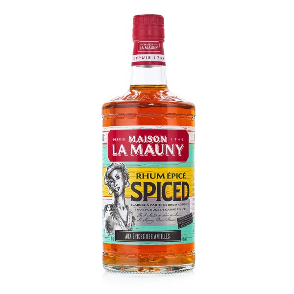 LA MAUNY - RHUM AMBRÉ - SPICED - 70CL - 40°