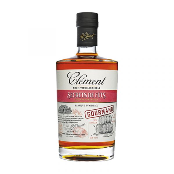 CLÉMENT - RHUM VIEUX - SECRETS DE FÛTS - GOURMAND - 70CL - 40,8°