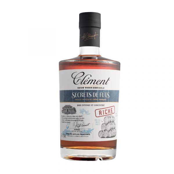 CLÉMENT - RHUM VIEUX - SECRETS DE FÛTS - RICHE - 70CL - 42,4°