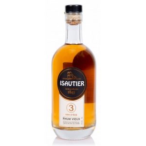 ISAUTIER - RHUM VIEUX - 3 ANS - 70CL - 40°