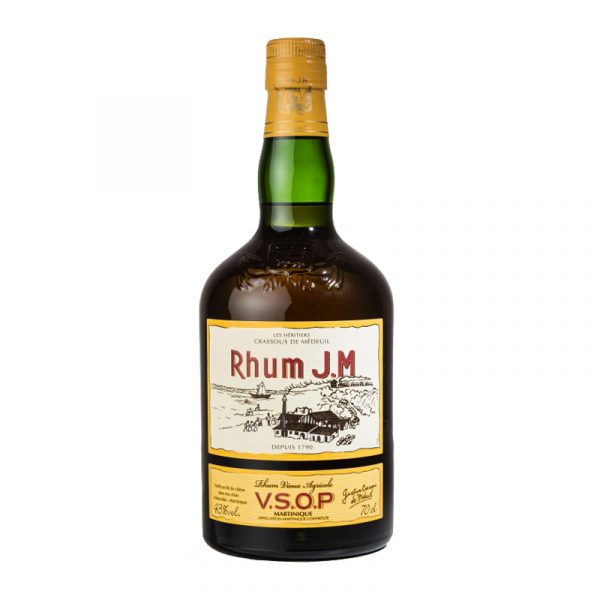 JM - RHUM TRÈS VIEUX - VSOP - 70CL - 43°