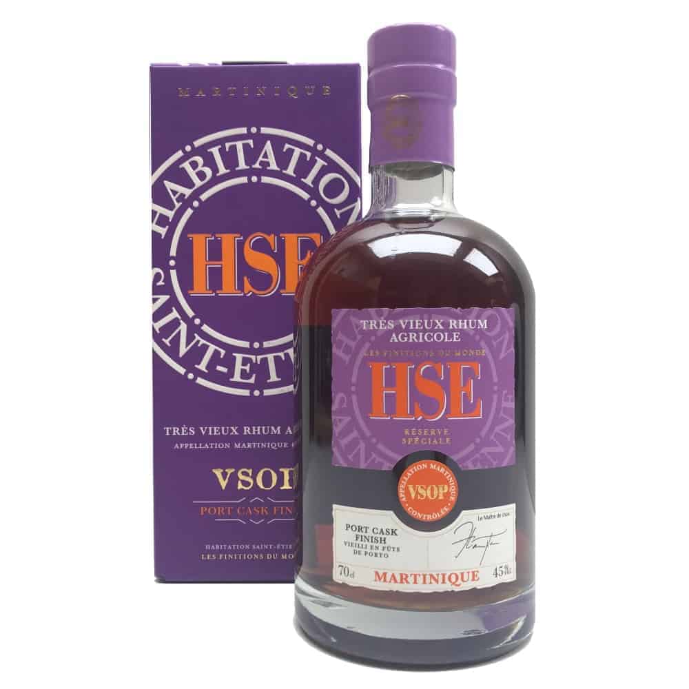 HSE – RHUM TRÈS VIEUX – PORTO FINISH – VSOP – 70CL – 45° HSE – RHUM TRÈS VIEUX – PORTO FINISH – VSOP – 70CL – 45°