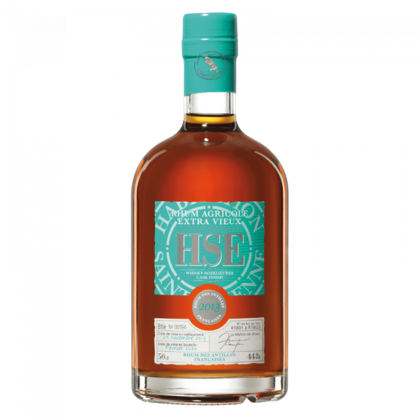 HSE - RHUM HORS D'ÂGE - WHISKY ROZELIEURES FINISH - MILLÉSIME 2013 - 50CL - 44°