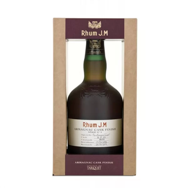 JM - RHUM HORS D'ÂGE - ARMAGNAC FINISH - SÉRIE 2 - MILLÉSIME 2006 - 50CL - 40,8°
