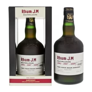 JM - RHUM HORS D'ÂGE - MULTIMILLÉSIME - 2002 - 2007 - 2009 - 50CL - 42,3°