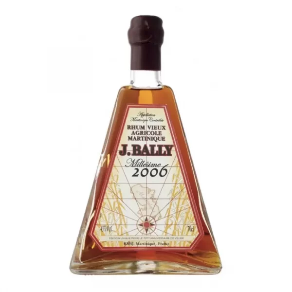 BALLY - RHUM HORS D'ÂGE - PYRAMIDE - MILLÉSIME 2006 - 70 ANS VELIER - 70CL - 43°