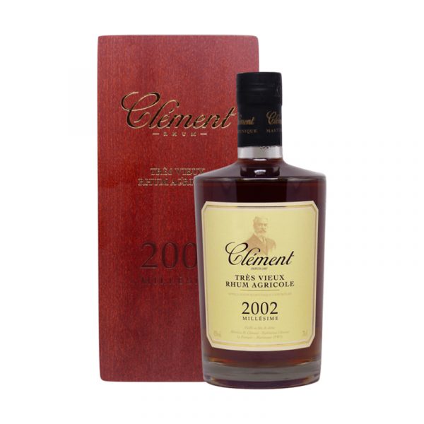 CLÉMENT - RHUM HORS D'ÂGE - MILLÉSIME 2002 - 70CL - 42°