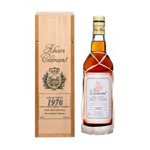 CLÉMENT - RHUM HORS D'ÂGE - MILLÉSIME 1970 - BOUTEILLE NUMÉROTÉE - 70CL - 44°