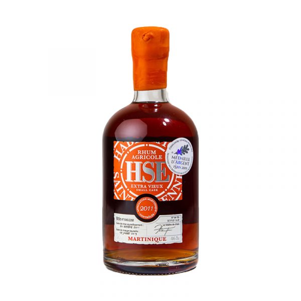 HSE - RHUM HORS D'ÂGE - SMALL CASK - MILLÉSIME 2011 - 50CL - 46°