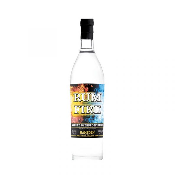 Rum Fire Rhum Blanc 63° 70 cl Jamaïque