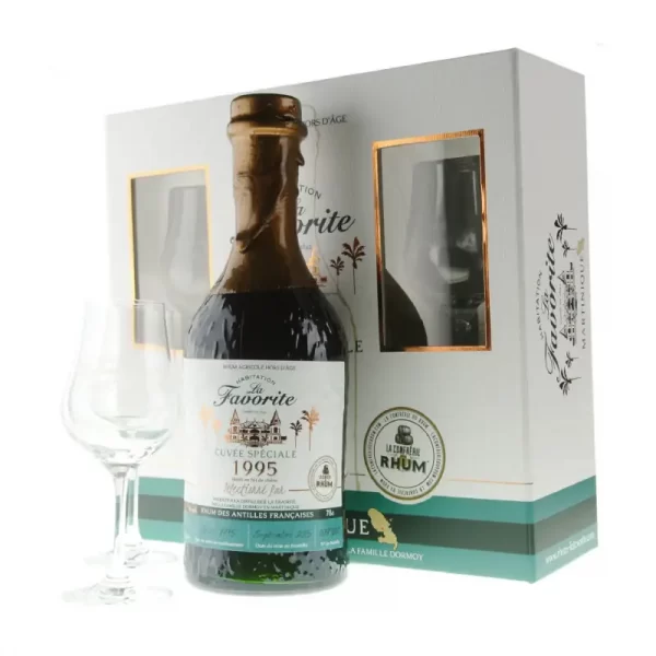 LA FAVORITE - RHUM HORS D'ÂGE - CUVÉE CONFRÈRIE DU RHUM - MILLÉSIME 1995 - CASK N° 26 - 70CL - 45,3°