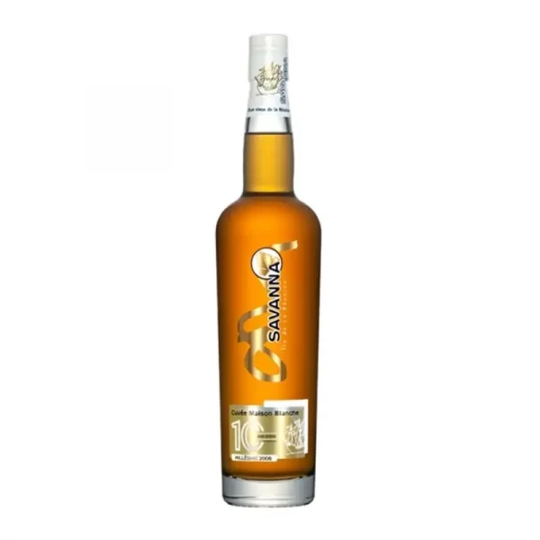 SAVANNA - RHUM HORS D'ÂGE - 10 ANS - TRADITIONNEL - 2008 - 70CL - 43°