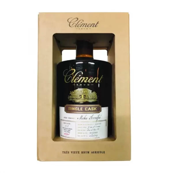 CLÉMENT - RHUM HORS D'ÂGE - SINGLE CASK - MOKA TORRÉFIÉ - 50CL - 41,8°