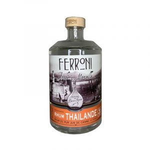 Ferroni Rhum Blanc la Dame Jeanne N° 5 Thaïlande 57° 70 cl