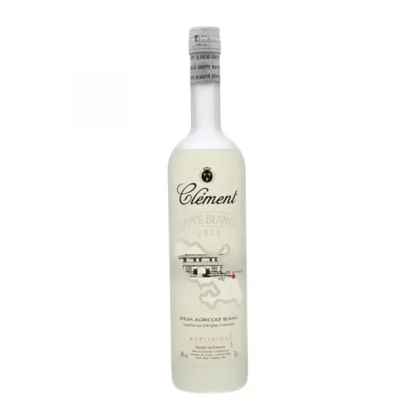 CLÉMENT - RHUM BLANC - GRAPPE BLANCHE - MILLÉSIME 2000 - 70CL - 50°