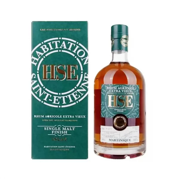 HSE - RHUM HORS D'ÂGE - SINGLE MALT FINISH - MILLÉSIME 2002 - 50CL - 44°