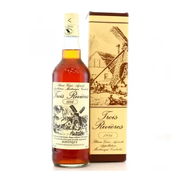 TROIS RIVIÈRES - RHUM HORS D'ÂGE - MILLÉSIME 1986 - 70CL - 45°