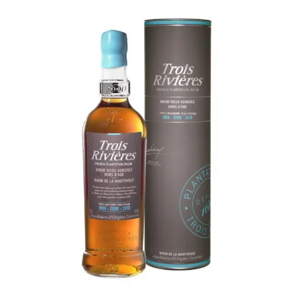 Trois Rivières - Rhum Vieux Triple Millésime 1999-2000-2010- 42%