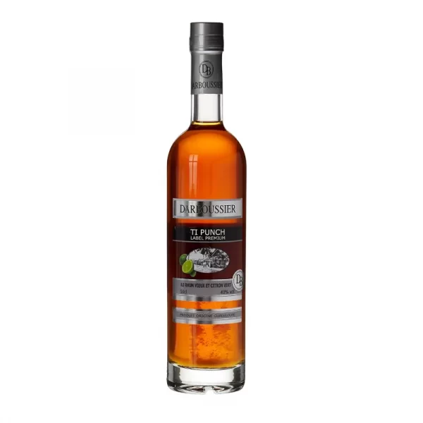 Darboussier Ti Punch au Rhum Vieux 40° 50 cl Guadeloupe