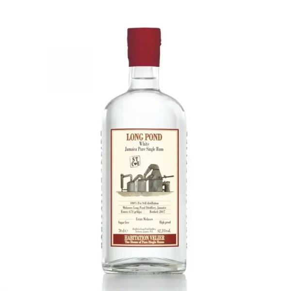 Habitation Velier Rhum Blanc Long Pond White 62.5° 70 cl Jamaïque