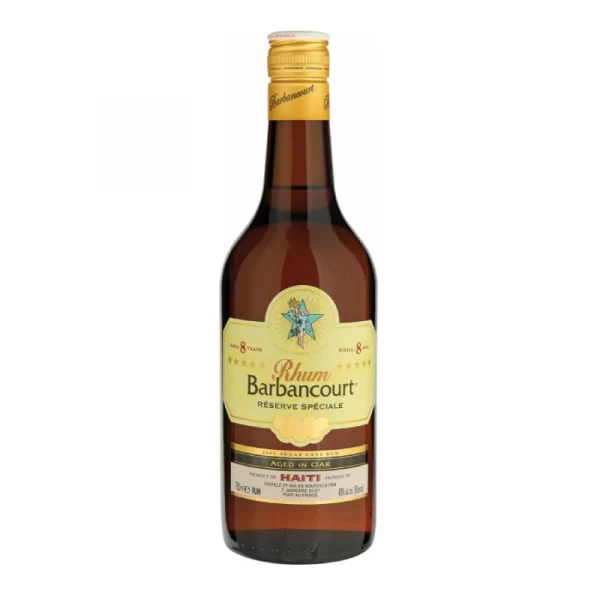 Barbancourt Rhum Vieux 5 etoiles 8 ans 43° 70 cl Haïti