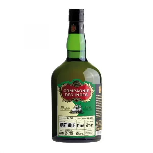 Compagnie des Indes Rhum Vieux 11 ans Simon Single Cask 42° 70cl Martinique