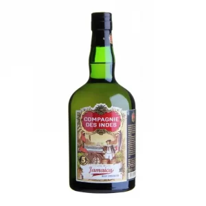 Compagnie des Indes Rhum Vieux Jamaica 5 ans Navy Strength Small Batch 57° 70 cl Jamaïque