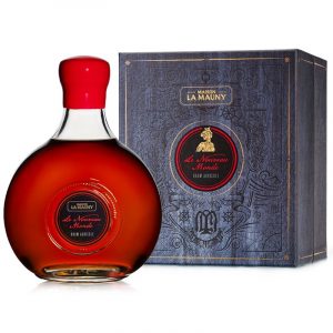 Maison La Mauny Rhum Vieux Nouveau Monde carafe coffret 41° 70 cl Martinique